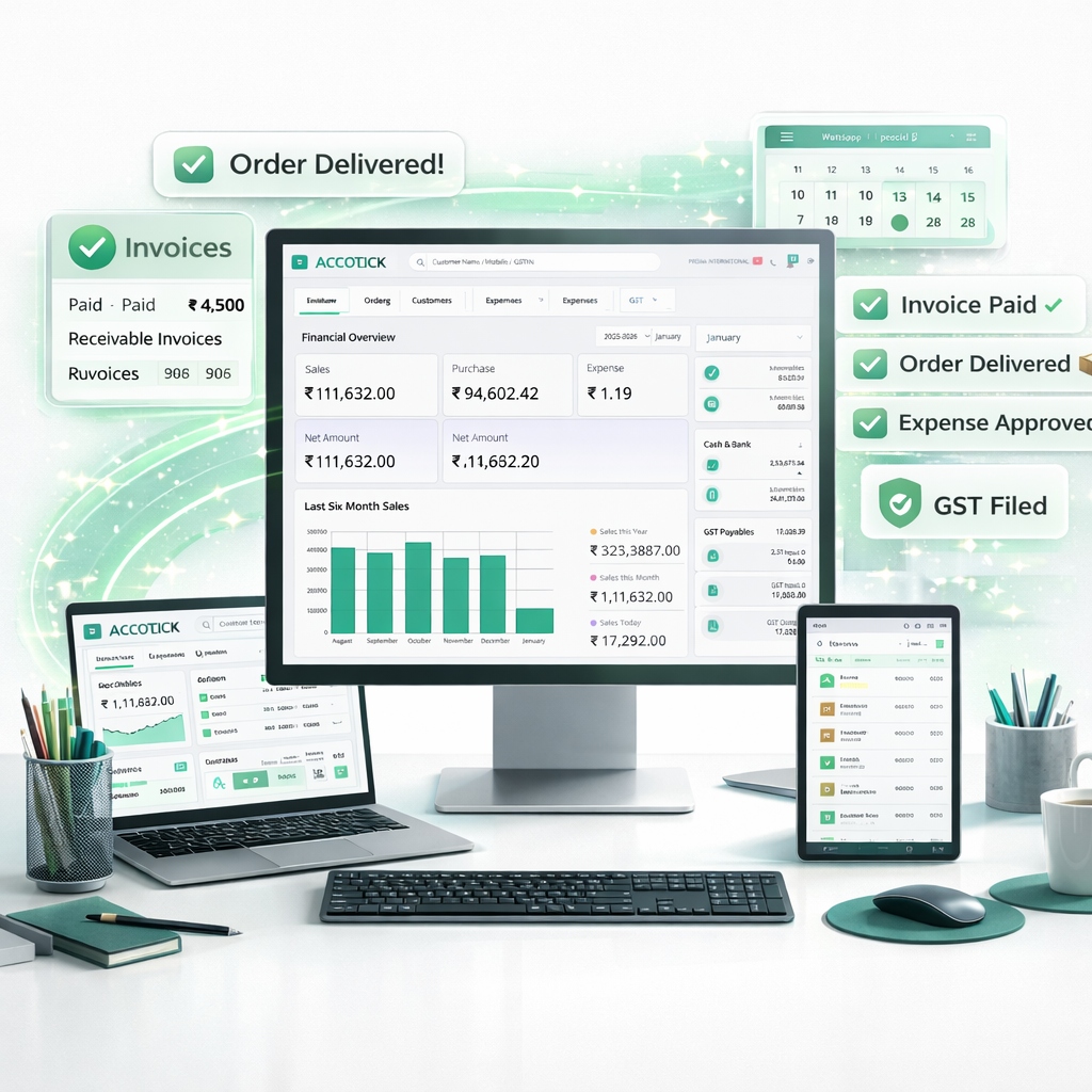 AccoTick Business Dashboard